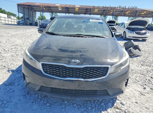 3KPFL4A79JE283902 2018 KIA FORTE Black Front view