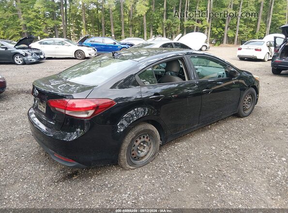 3KPFL4A7XHE052548 2017 KIA FORTE Black Trasero derecho