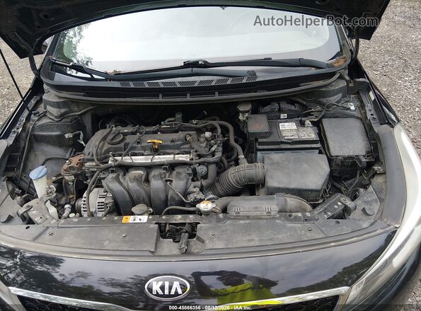 3KPFL4A7XHE052548 2017 KIA FORTE Black Vista trasera