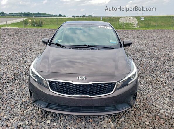 3KPFL4A7XHE156179 2017 KIA FORTE Коричневый Вид спереди