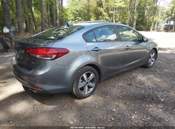 3KPFL4A7XJE220596 2018 KIA FORTE Серый Задняя правая четверть