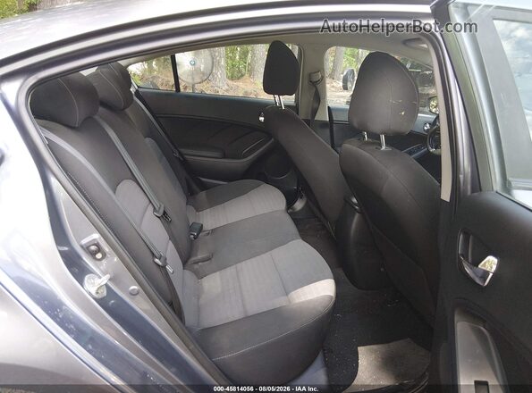 3KPFL4A7XJE220596 2018 KIA FORTE Серый Вид наклейки с VIN-кодом