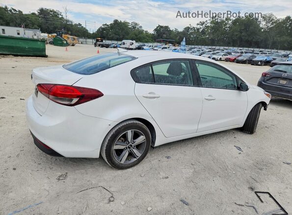 3KPFL4A7XJE256501 2018 KIA FORTE White Tył prawy