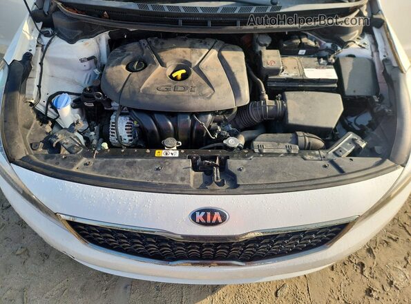 3KPFL4A81HE128540 2017 KIA FORTE Белый Вид задней части салона