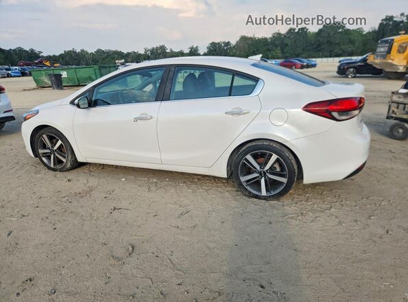 3KPFL4A81HE128540 2017 KIA FORTE Белый Задняя левая четверть