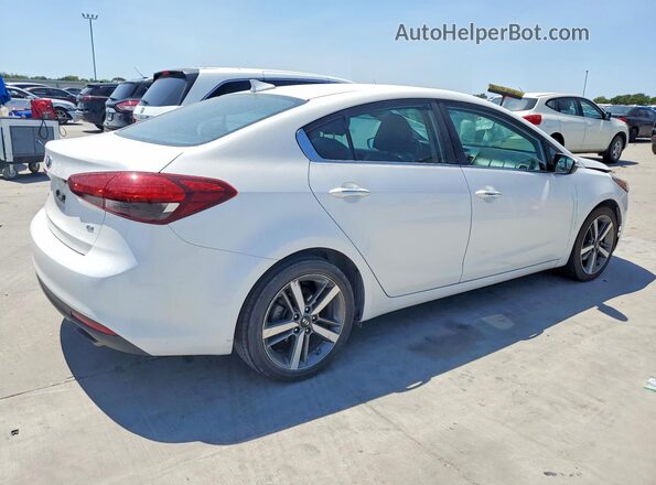 3KPFL4A83HE005340 2017 KIA FORTE White უკანა მარჯვენა