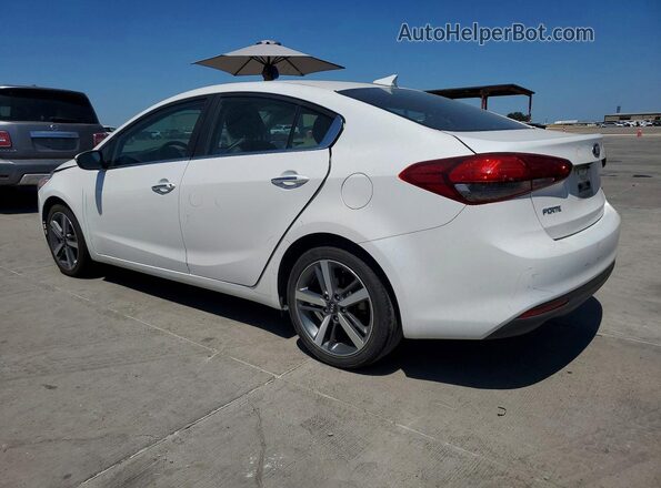 3KPFL4A83HE005340 2017 KIA FORTE White უკანა მარცხენა