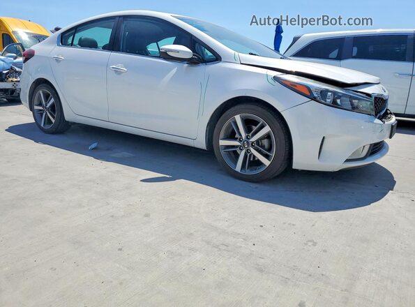 3KPFL4A83HE005340 2017 KIA FORTE White წინა მარჯვენა