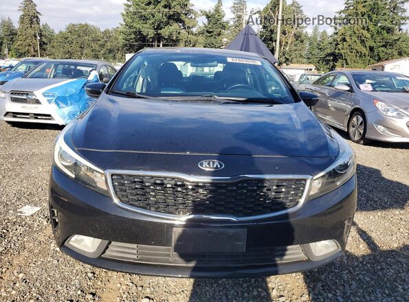 3KPFL4A85HE006974 2017 KIA FORTE Черный Вид спереди