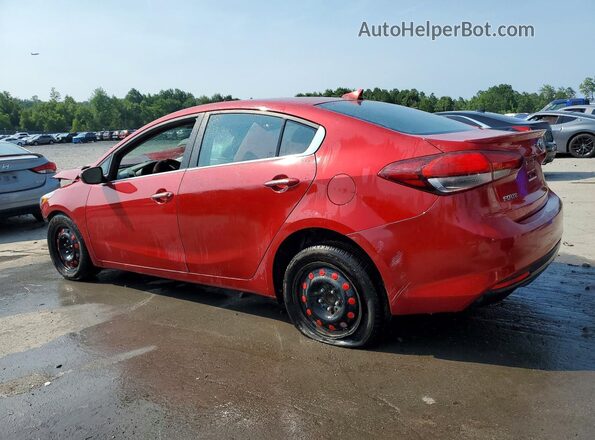 3KPFL4A86HE115654 2017 KIA FORTE Red Tył lewy