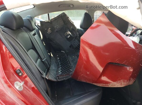 3KPFL4A86HE115654 2017 KIA FORTE Red Widok tylnych siedzeń
