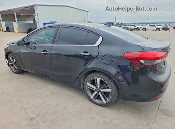 3KPFL4A8XHE005223 2017 KIA FORTE Black Հետևի ձախ