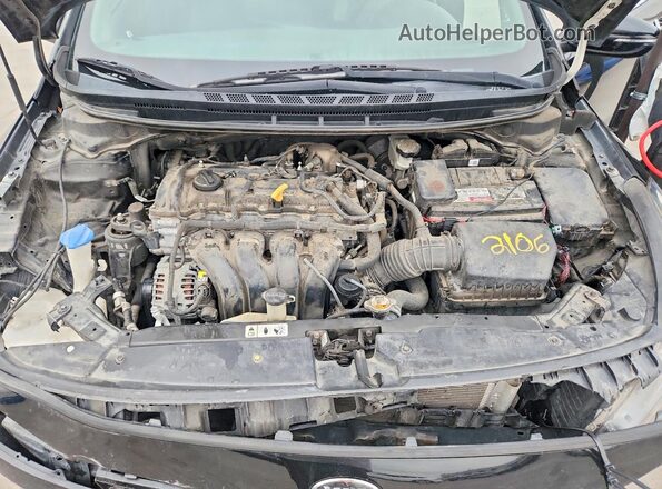 3KPFL4A8XHE005223 2017 KIA FORTE Black Սալոնի հետևի տեսք