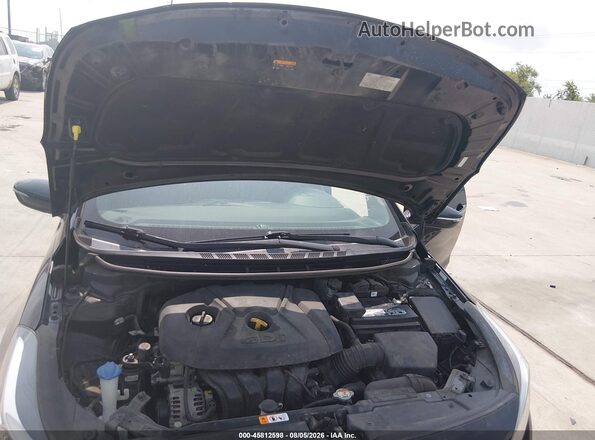 3KPFN4A82HE112809 2017 KIA FORTE Black Vista trasera