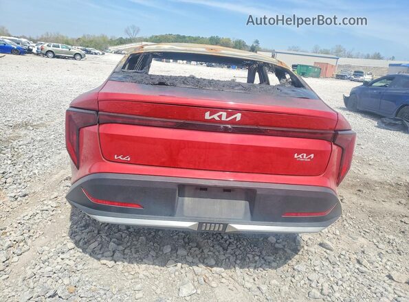 3KPFT4DE0SE022539 2025 KIA K4 Red Rear view