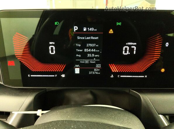 3KPFT4DE0SE070011 2025 KIA K4 Gray ხელსაწყოთა პანელის ხედი