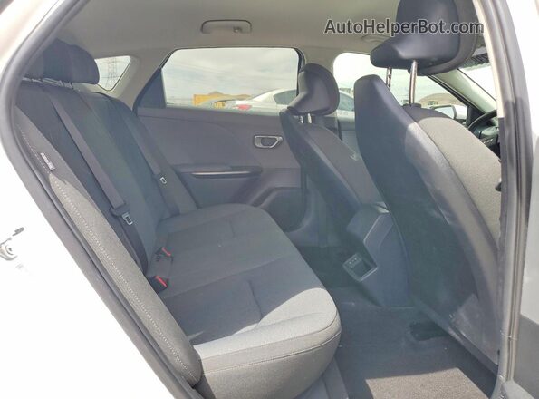 3KPFT4DE0SE145564 2025 KIA K4 White Rear seats view