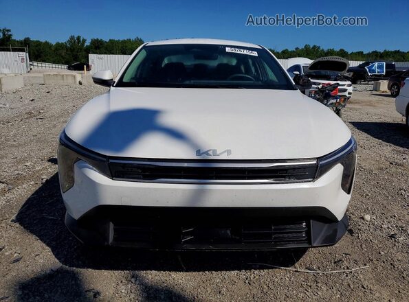 3KPFT4DE0SE242540 2025 KIA K4 White წინა ხედი
