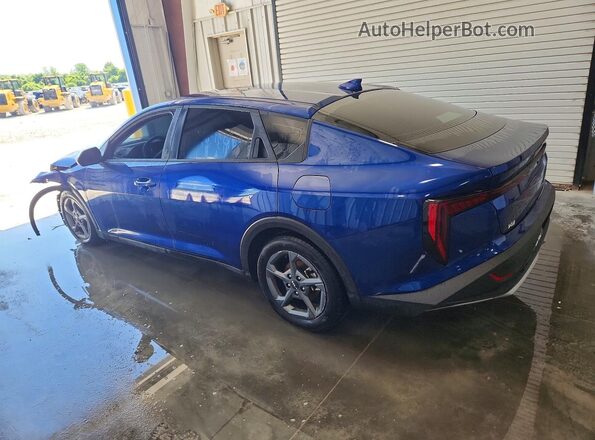 3KPFT4DE1SE004230 2025 KIA K4 Blue უკანა მარცხენა