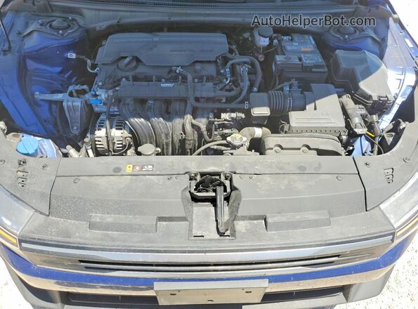 3KPFT4DE1SE147288 2025 KIA K4 Blue Widok wnętrza z tyłu