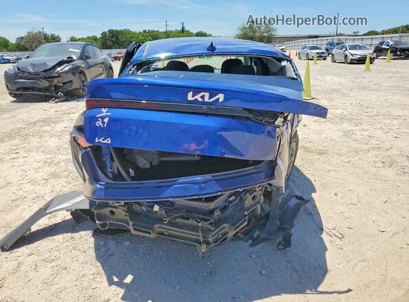 3KPFT4DE1SE147288 2025 KIA K4 Blue Widok z tyłu