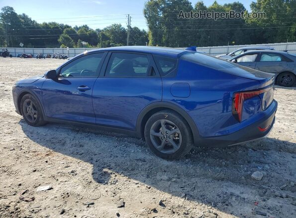 3KPFT4DE1SE187693 2025 KIA K4 Blue Հետևի ձախ