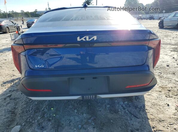 3KPFT4DE1SE187693 2025 KIA K4 Blue Հետևի տեսք