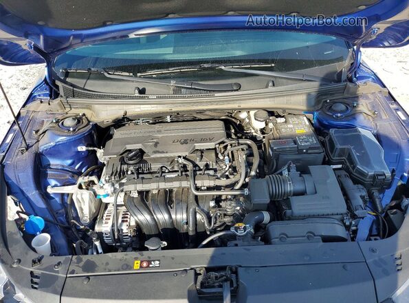 3KPFT4DE1SE187693 2025 KIA K4 Blue Սալոնի հետևի տեսք