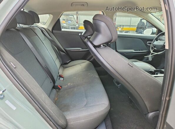 3KPFT4DE1SE207540 2025 KIA K4 Turquoise Rear seats view