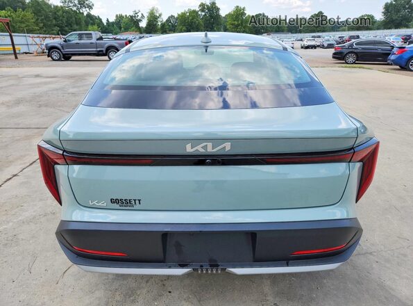 3KPFT4DE1SE207540 2025 KIA K4 Turquoise Rear view