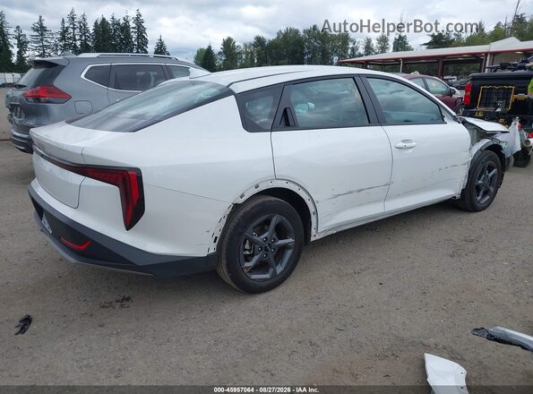 3KPFT4DE1TE291117 2026 KIA K4 White Задня права чверть