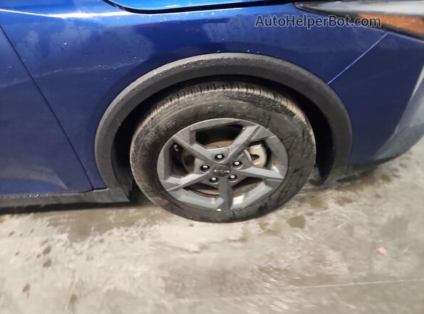 3KPFT4DE2SE106099 2025 KIA K4 Blue VIN կոդի պիտակի տեսք