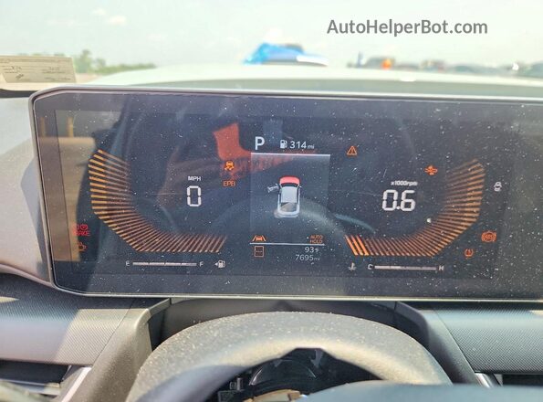 3KPFT4DE2SE177111 2025 KIA K4 Зеленый Вид щитка приборов