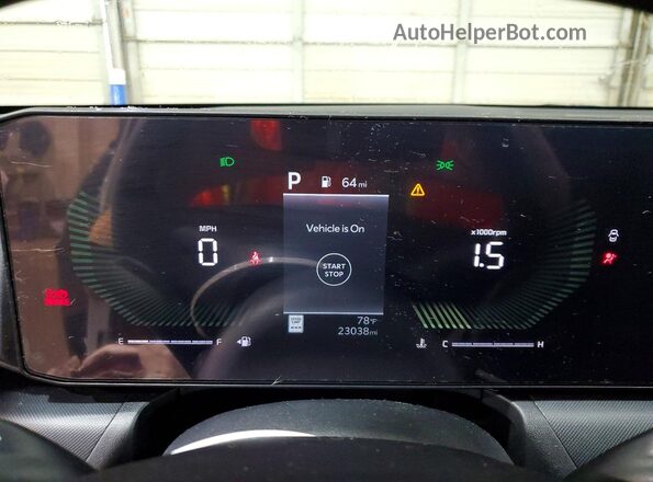 3KPFT4DE2SE184012 2025 KIA K4 Серый Вид щитка приборов