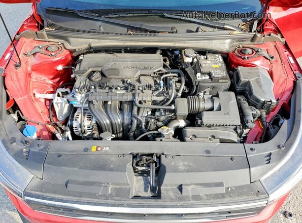 3KPFT4DE2SE221480 2025 KIA K4 Red Սալոնի հետևի տեսք