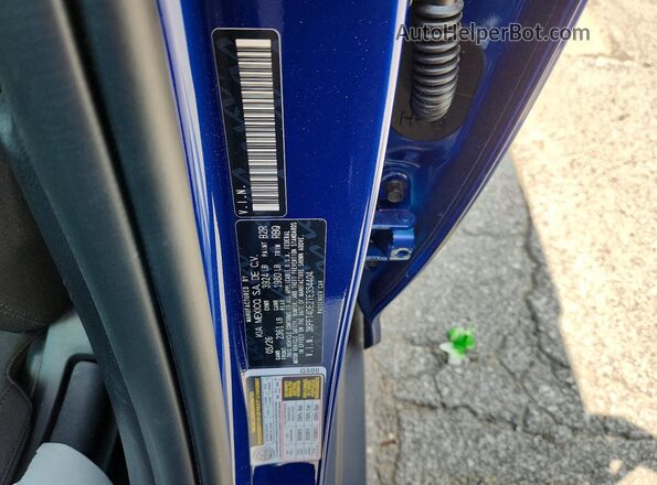 3KPFT4DE2TE354404 2026 KIA K4 Blue VIN sticker view