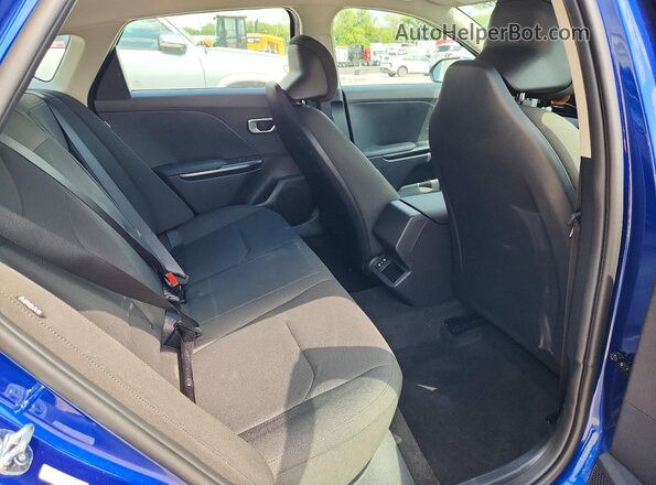 3KPFT4DE2TE354404 2026 KIA K4 Blue Rear seats view