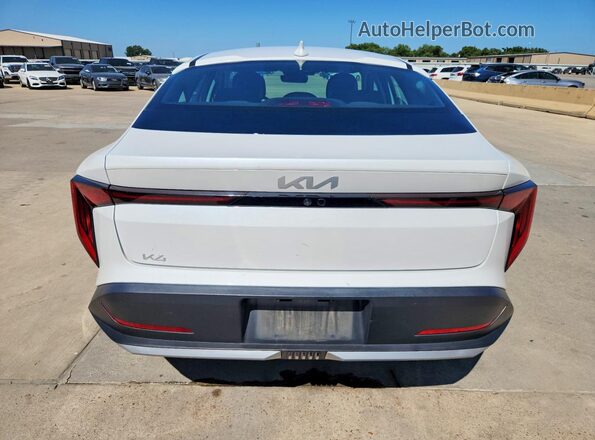 3KPFT4DE3SE034149 2025 KIA K4 White Vista trasera