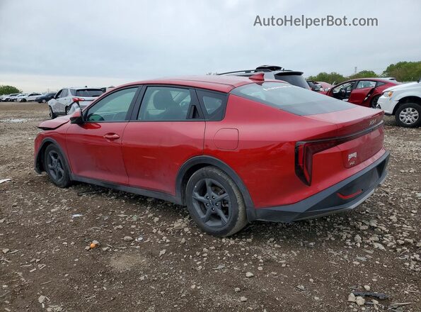 3KPFT4DE3SE091323 2025 KIA K4 Red უკანა მარცხენა