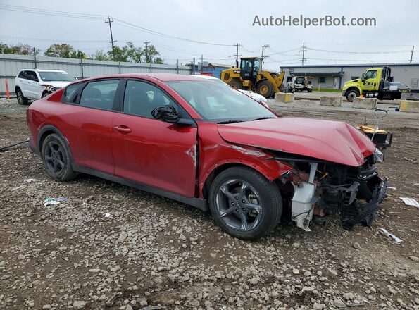 3KPFT4DE3SE091323 2025 KIA K4 Red წინა მარჯვენა