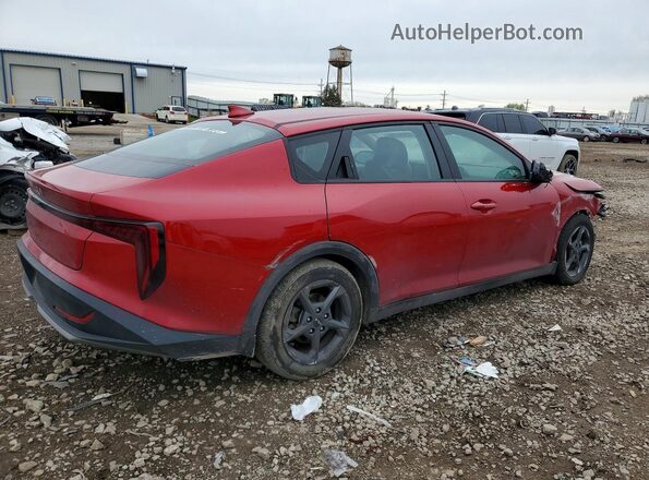 3KPFT4DE3SE091323 2025 KIA K4 Red უკანა მარჯვენა
