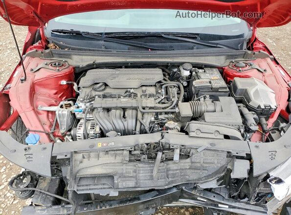 3KPFT4DE3SE091323 2025 KIA K4 Red უკანა სალონის ხედი