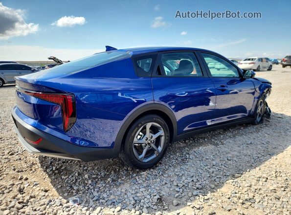 3KPFT4DE3TE356498 2026 KIA K4 Blue Задня права чверть