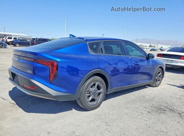 3KPFT4DE4SE027663 2025 KIA K4 Blue უკანა მარჯვენა