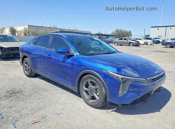 3KPFT4DE4SE027663 2025 KIA K4 Blue წინა მარჯვენა