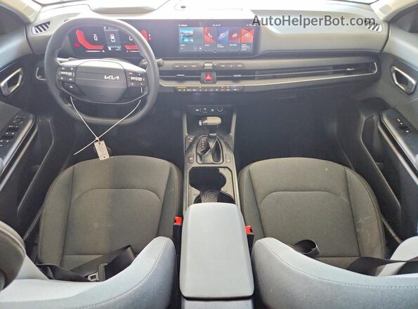 3KPFT4DE4SE034967 2025 KIA K4 White წინა პანელის ხედი