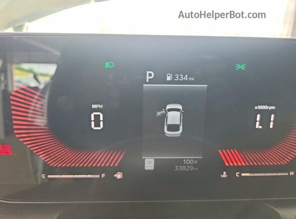 3KPFT4DE4SE034967 2025 KIA K4 White ხელსაწყოთა პანელის ხედი