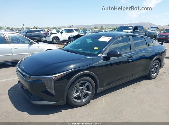 3KPFT4DE4SE097616 2025 KIA K4 Black Front left