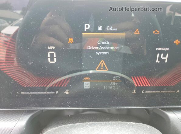 3KPFT4DE4SE137242 2025 KIA K4 Red Instrument cluster view