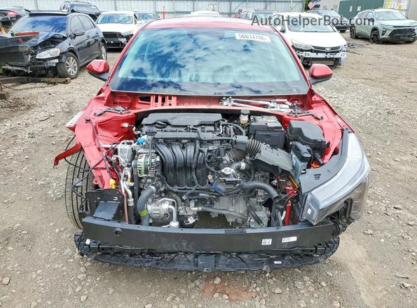 3KPFT4DE4SE137242 2025 KIA K4 Red Front view